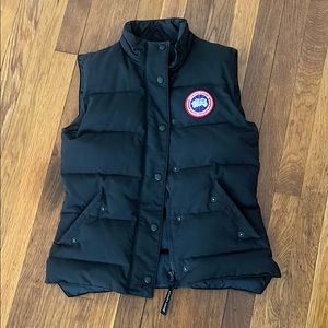 Canada Goose Black Quilted Insulated Vest